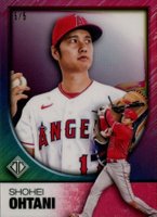 2023 Topps Transcendent Collection Transcendent Icons Chrome #83 Shohei Ohtani Variation-Red Baseball Card