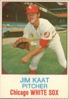 1975 Hostess #110 Jim Kaat Hand Cut Baseball Card