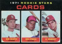 1971 Topps #594 Rookie Stars Cards Baseball Card