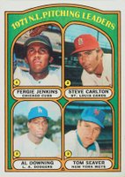 1972 Topps #93 N.L. Pitching Leaders Baseball Card