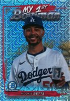 2024 Bowman Chrome Mega Box My 1st Bowman #6 Mookie Betts Baseball Card