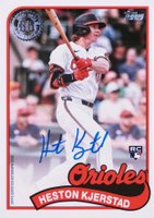 2024 Topps Update 1989 Topps Baseball Autographs #HK Heston Kjerstad Baseball Card