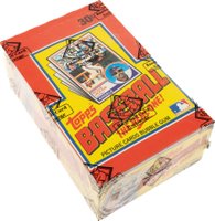 1983 Topps #WPB Wax Pack Box Michigan Test-36 Packs Baseball Card