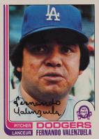 1982 O-Pee-Chee #334 Fernando Valenzuela Baseball Card