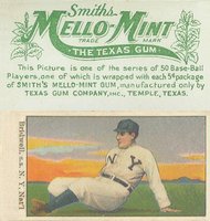 1910 Mello-Mint # Al Bridwell Baseball Card