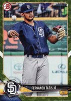 2018 Bowman Paper Prospects #BP114 Fernando Tatis Jr. Camo Baseball Card