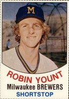 1977 Hostess #34 Robin Yount Hand Cut Baseball Card