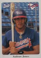 1996 Best Greenville Braves #17 Andruw Jones Baseball Card