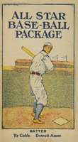 1910 All Star Base-Ball # Ty Cobb Baseball Card