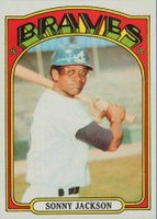 1972 Topps #318 Sonny Jackson Baseball Card