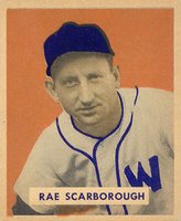 1949 Bowman #140 Ray Scarborough Baseball Card