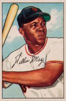 1952 Bowman #218 Willie Mays Baseball Card