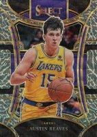 2023 Panini Select #349 Austin Reaves Elephant Prizm Basketball Card