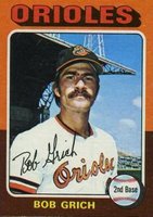 1975 Topps Mini #225 Bobby Grich Baseball Card