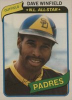 1980 O-Pee-Chee #122 Dave Winfield Baseball Card