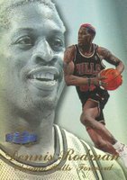 1997 Flair Showcase #13 Dennis Rodman Row 3 Basketball Card