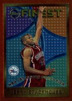 1995 Finest #113 Jerry Stackhouse Basketball Card