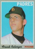 1970 Topps #103 Frank Reberger Baseball Card