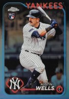 2024 Topps Chrome #281 Austin Wells Refractor Baseball Card