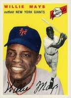 1994 Topps Archives '54 Reprint #90 Willie Mays Baseball Card