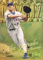 1999 Metal Universe #58 Alex Gonzalez Precious Metal Gems Baseball Card