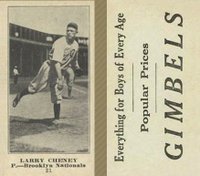 1916 Gimbels #31 Larry Cheney Baseball Card