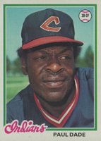 1978 Topps #662 Paul Dade Baseball Card