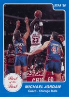1986 Star Best Of The Best #9 Michael Jordan Basketball Card