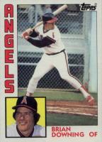 1984 Topps #574 Brian Downing Baseball Card