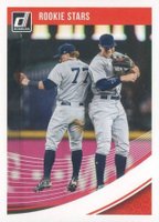 2018 Panini Donruss  #201 Aaron Judge/Clint Frazier Rookie Stars Baseball Card