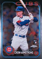 2024 Topps Chrome #16 Pete Crow-Armstrong Baseball Card