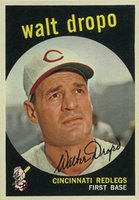 1959 Topps #158 Walt Dropo Baseball Card