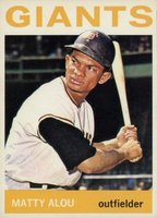 1964 Topps #204 Matty Alou Baseball Card