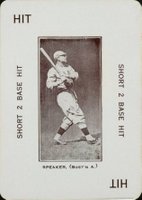 1914 Polo Grounds Game # Tris Speaker Baseball Card