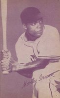 1953 Canadian Exhibits #6 Monty (Monte) Irvin Red Tint Baseball Card