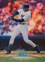 1999 Stadium Club Chrome #SCC19 Bernie Williams Refractor Baseball Card
