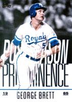2018 Topps Update Postseason Preeminence #PO-6 George Brett Baseball Card