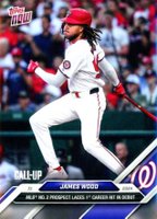 2024 Topps Now #367 James Wood Baseball Card
