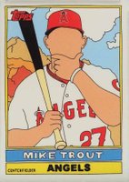 2021 Topps PROJECT70 #27 Mike Trout Baseball Card