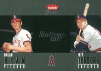 2004 Fleer Greats Battery Mates #8 Nolan Ryan/Jeff Torborg Baseball Card