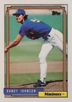 1992 Topps #525 Randy Johnson Baseball Card