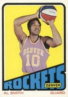1972 Topps #196 Al Smith Basketball Card