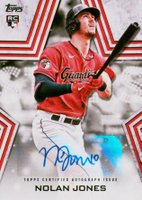 2023 Topps Baseball Stars Autographs #BSANJ Nolan Jones Baseball Card