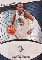 2022 Panini Revolution Autographs #AJKM Jonathan Kuminga Basketball Card