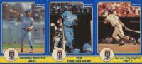 1984 Star Brett-Panel # George Brett Best/Pine Tar/Career-1 Baseball Card