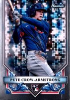 2024 Bowman Sterling Rookies #BSR27 Pete Crow-Armstrong Baseball Card