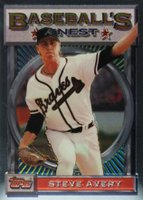 1993 Finest #160 Steve Avery Baseball Card