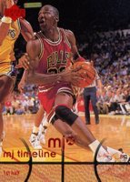1998 Upper Deck MJx #45 Michael Jordan Red Basketball Card