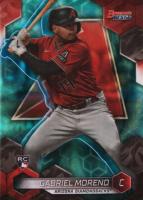 2023 Bowman's Best #38 Gabriel Moreno Aqua Lava Refractor Baseball Card