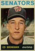 1964 Topps #46 Ed Brinkman Baseball Card
